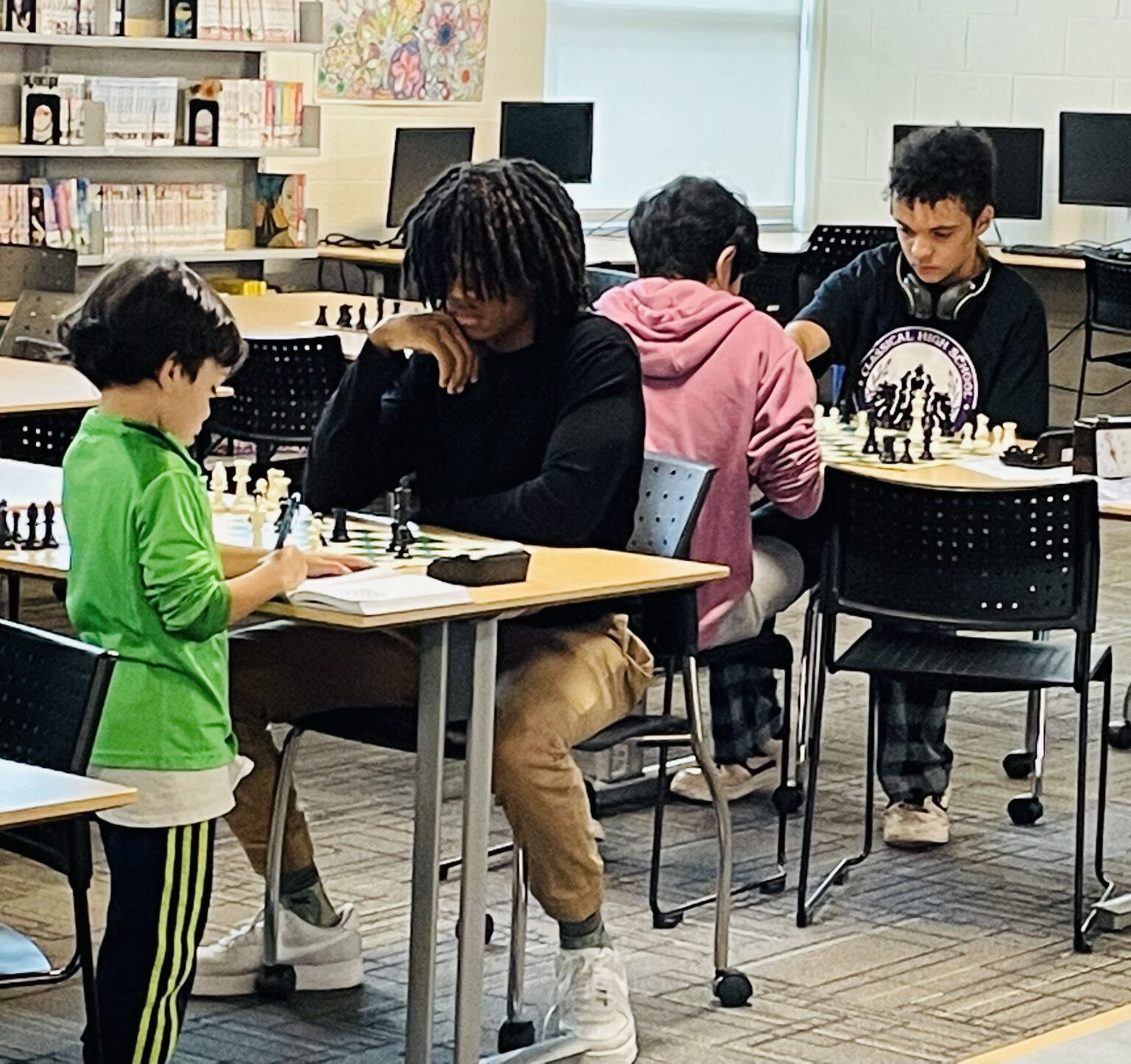 1st PCTA Scholastic Chess Tournament from Sat. Nov. 5